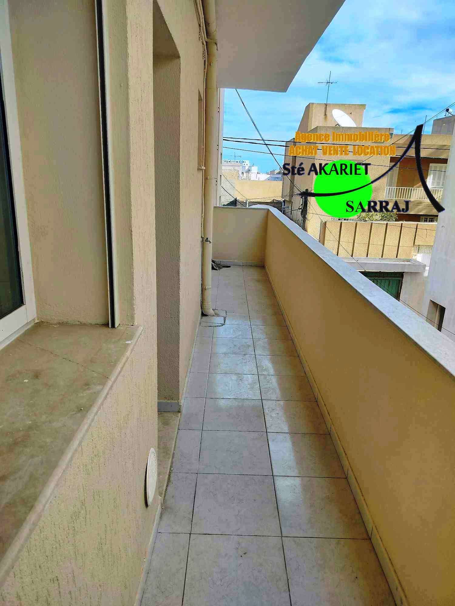 Sousse Ville Cite Jaouhara Vente Appart. 3 pices Appartement s2 neuf et jamais habit  bouhsina